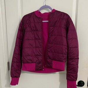 Lululemon reversible bomber jacket